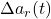 \Delta a_r(t)