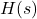 H(s)